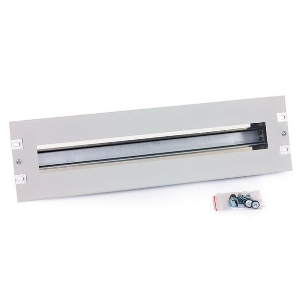 19" DIN-rail panel, 3U, RAL7035 image 2