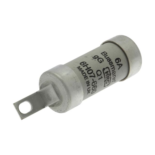 Fuse-link, low voltage, 6 A, AC 660 V, DC 250 V, BS88/A2, 22 x 82 mm, gL/gG, BS image 11