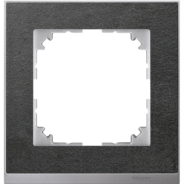 M-Pure Decor frame, 1-gang, slate image 2