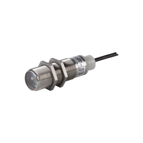 Diffuse reflective sensor, Sn=150mm, 4L, 10-30VDC, light, NPN, PNP, M30, metal, line 2m image 3