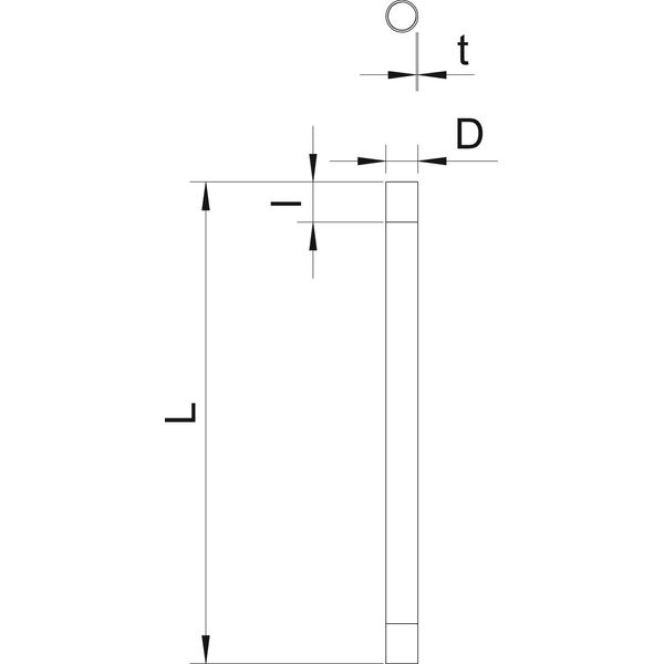 SM16W G Threaded conduit with threaded coupler M16x1,3,3000 image 2