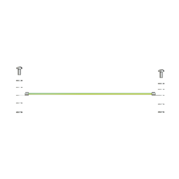 QAW007001 Earthing set, 500 mm x 100 mm x 230 mm image 3