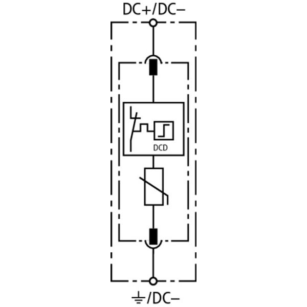 Surge arrester Type 2 DEHNguard SE DC 1-pole Uc 550V DC image 3