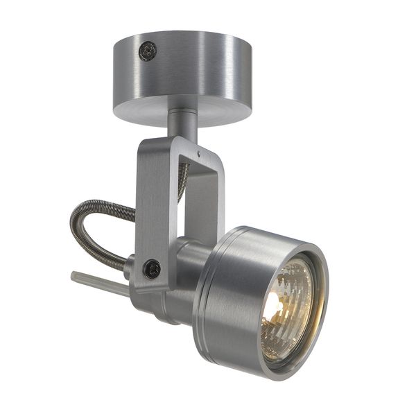 INDA Spot wall- & ceiling lamp, GU10, max. 50W, brushed alu image 2