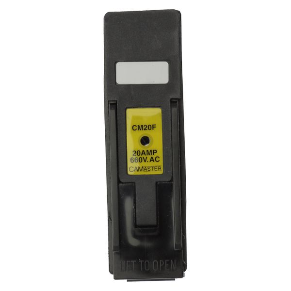 Fuse-holder, LV, 20 A, AC 690 V, BS88/A1, 1P, BS, black image 8