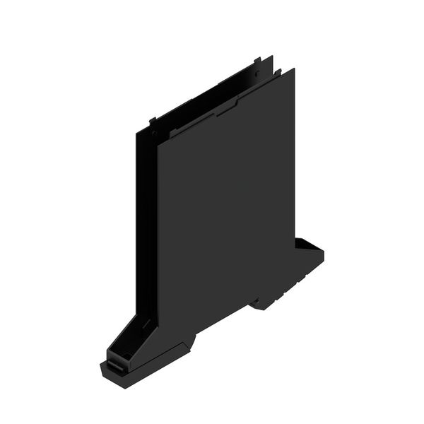 Basic element, IP20 in installed state, Plastic, black, Width: 12.5 mm image 3