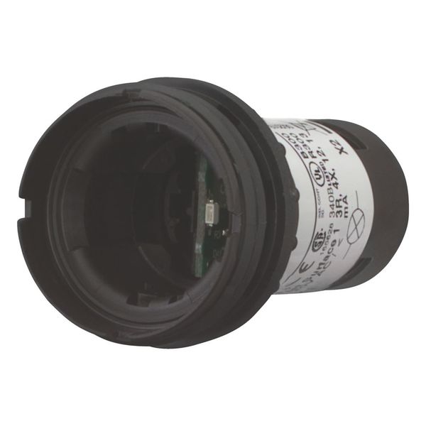 Indicator light, Flat, Screw connection, Lens Without lens, LED Red, 24 V AC/DC image 6
