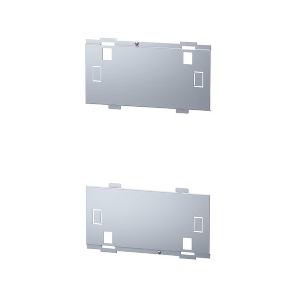 Rear cover plates, width=300mm, galvanized, for establishing full meta image 3