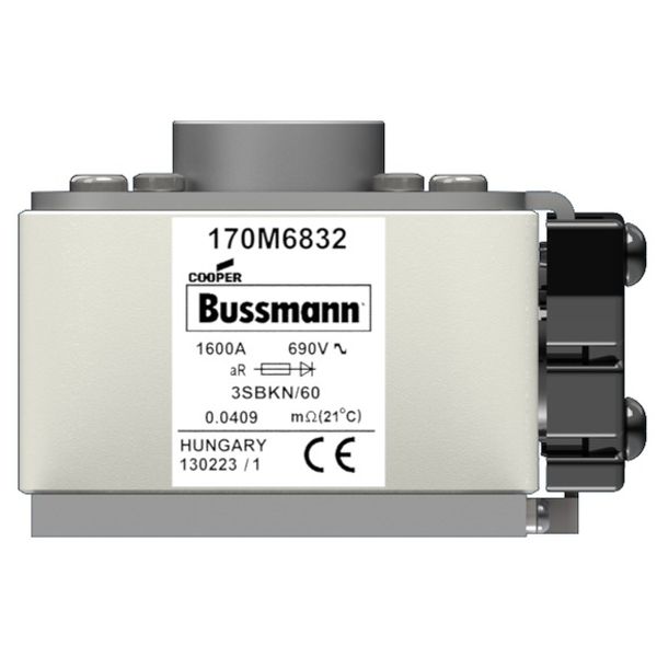 FUSE 2200A 550V 3PKN/55 AR image 1