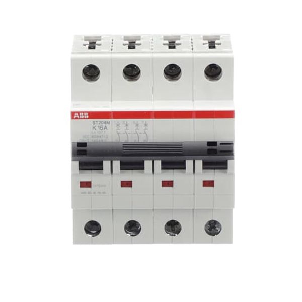 ST204M-K16 Miniature Circuit Breaker - 4P - K - 16 A image 1