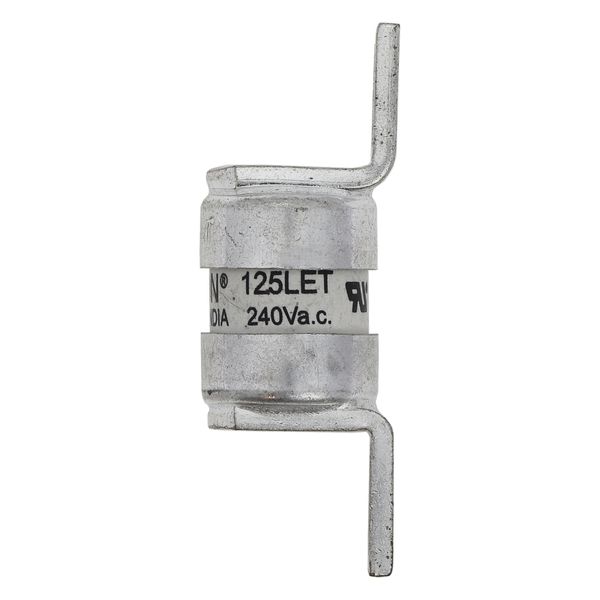 Fuse-link, high speed, 125 A, AC 240 V, DC 150 V, BS88, 18 x 56 mm, aR, BS image 15