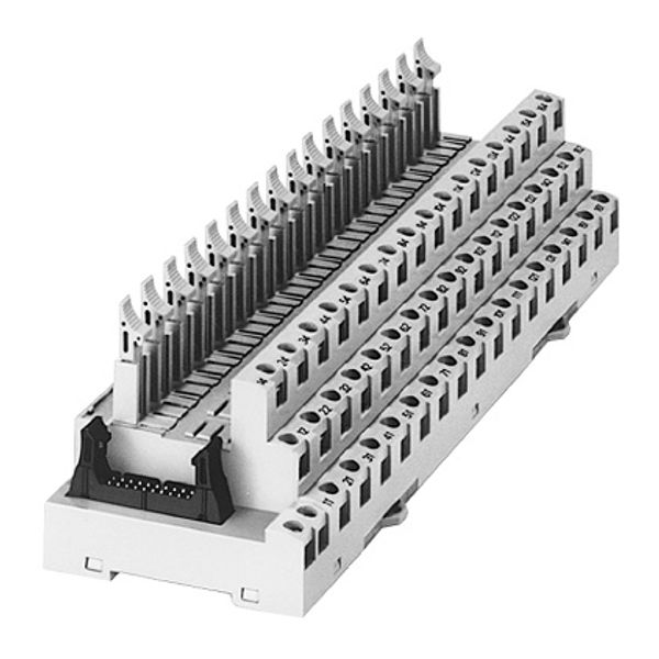 Output Terminal Block for Relay or SSR, 16-point, for PNP output units image 2