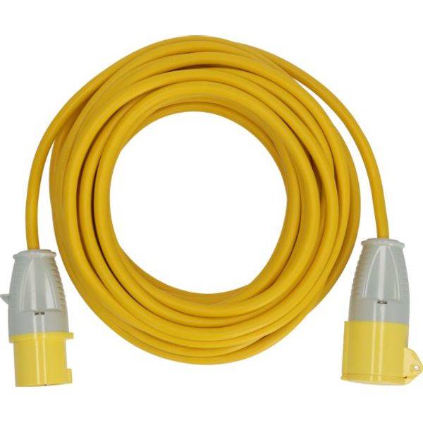Extension cable CEE 110V 14m yellow H05VV-F 3G2,5 image 1