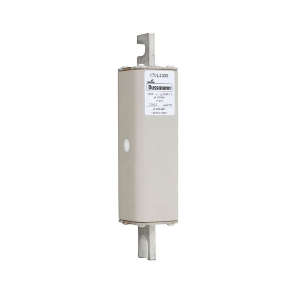 Fuse-link, high speed, 100 A, AC 2000 V, compact size 1, 43 x 58 x 200 mm, aR, DIN, IEC, single indicator image 15