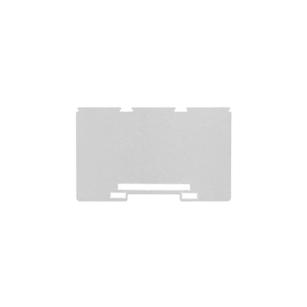 Partition plate (terminal), End and intermediate plate, 109.8 mm x 66. image 1