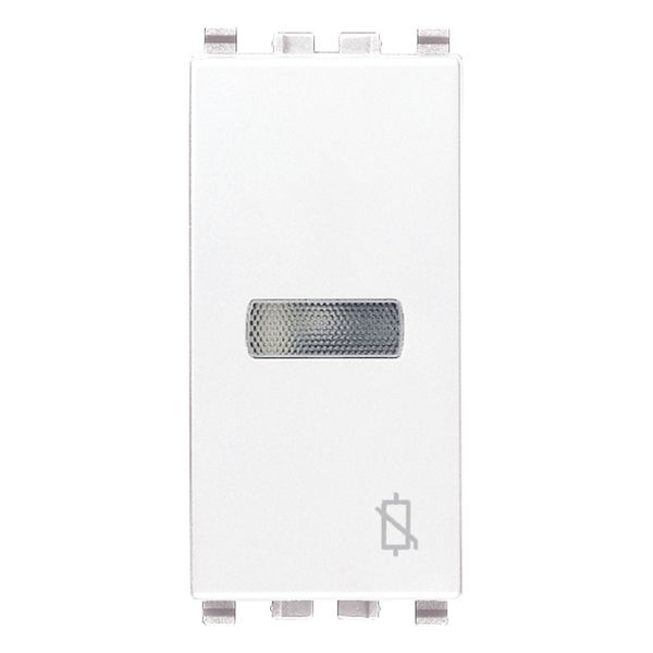 SPD overvoltage suppressor 230V white image 1