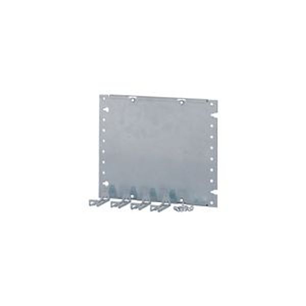 Mounting plate for MCCBs/Fuse Switch Disconnectors, HxW 250 x 400mm image 2