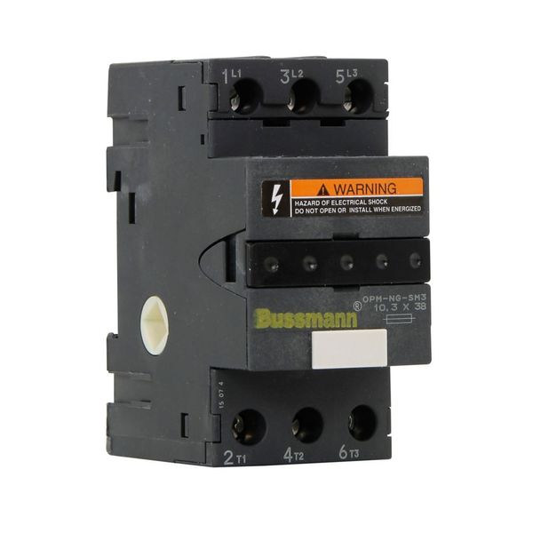 Eaton Bussmann series Optima fuse holders, 600V or less, 0-30A, Philslot Screws/Pressure Plate, Three-pole image 10