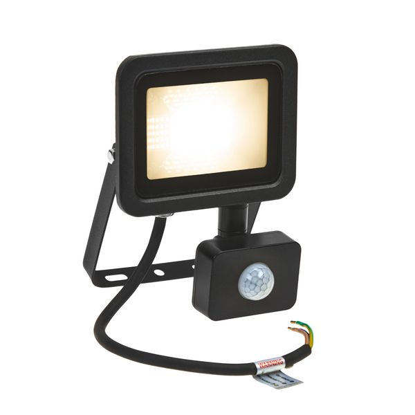 NOCTIS LUX 2 SMD 230V 20W IP44 WW black with sensor image 17