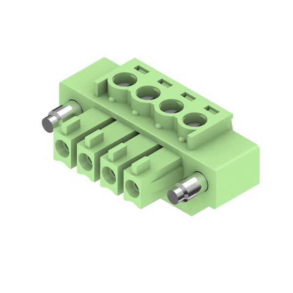 PCB plug-in connector (wire connection), 3.81 mm, Number of poles: 4,  image 3