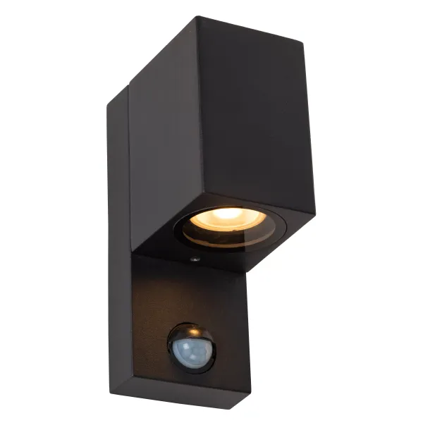 ZARO IR Wall spotlig. Outd.-Black-1xGU10-7W-IP65 image 1