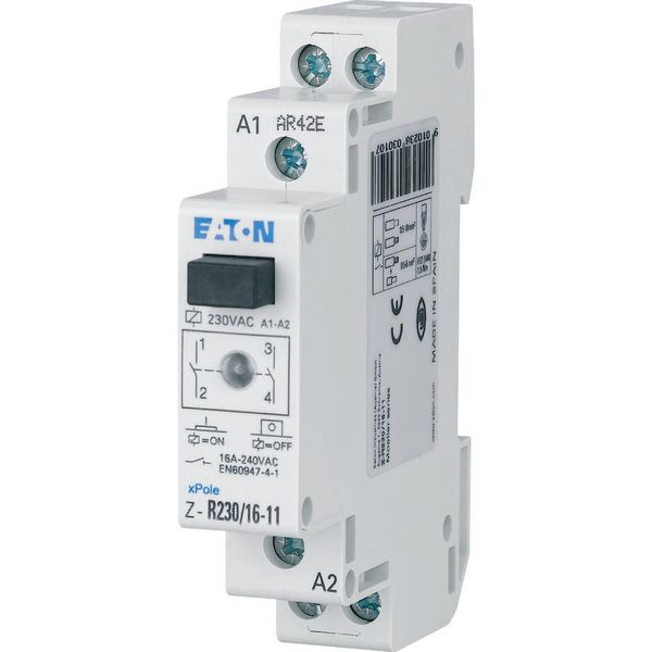 Installation relay, 230 V AC, 2NO, 16A image 4