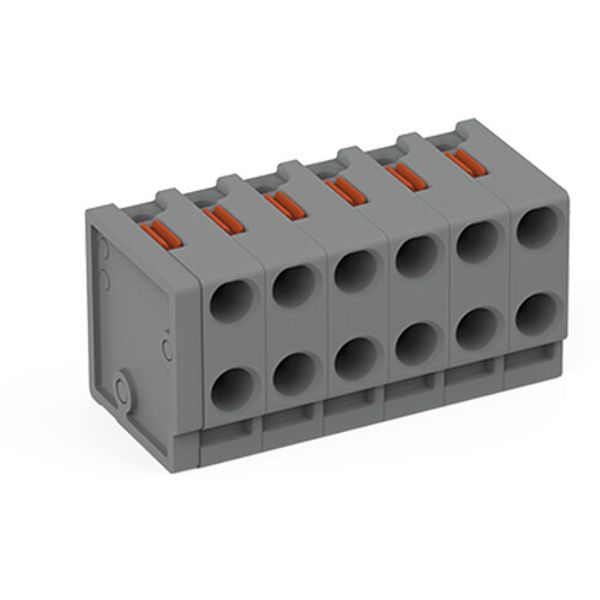 252-306 2-conductor female connector; push-button; PUSH WIRE® image 2