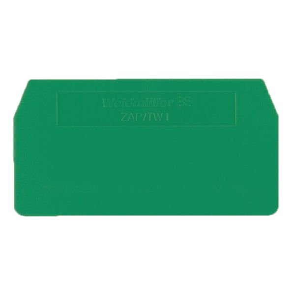 Partition plate (terminal), End and intermediate plate, 59.5 mm x 30.5 image 1