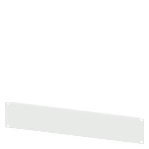 SIVACON, cover, for 19" frame, 2 HU, RAL7035 image 2