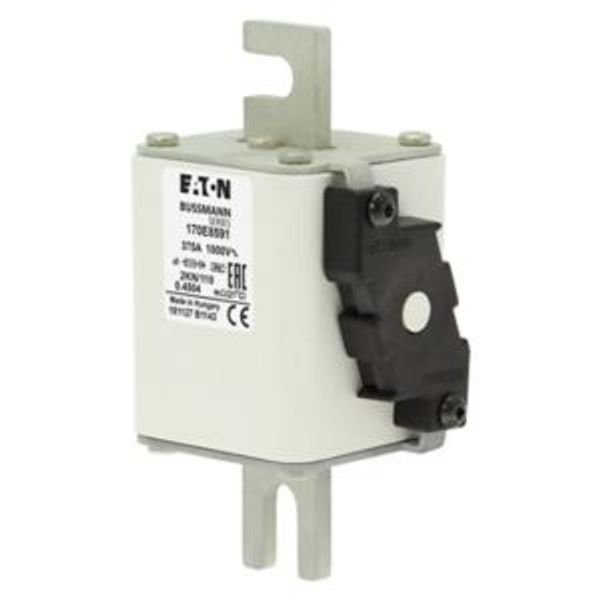 Fuse-link, high speed, 375 A, AC 1000 V, DIN 2, aR, DIN, with indicator image 4