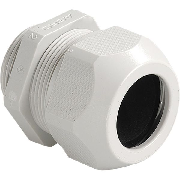 Cable gland Syntec synthetic Pg 9 grey cable Ø3.0-8.0mm (UL 8.0-8.0mm) image 1