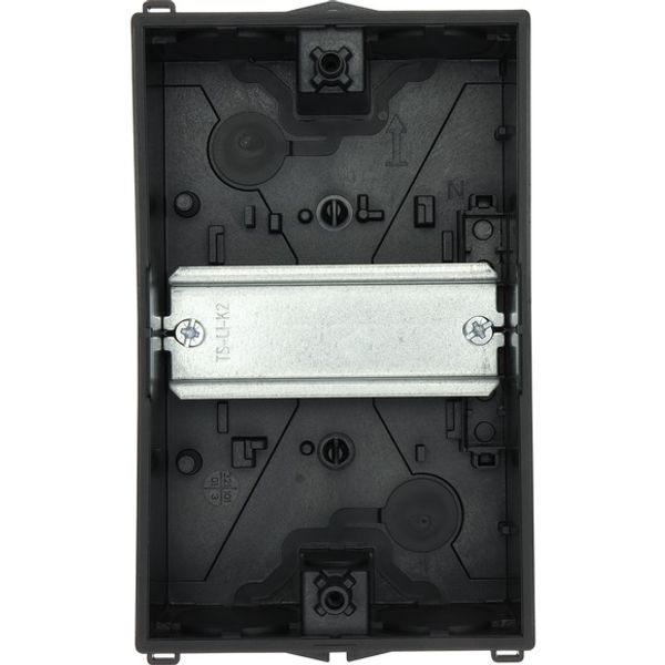 Insulated enclosure, HxWxD=160x100x100mm, +mounting rail image 5