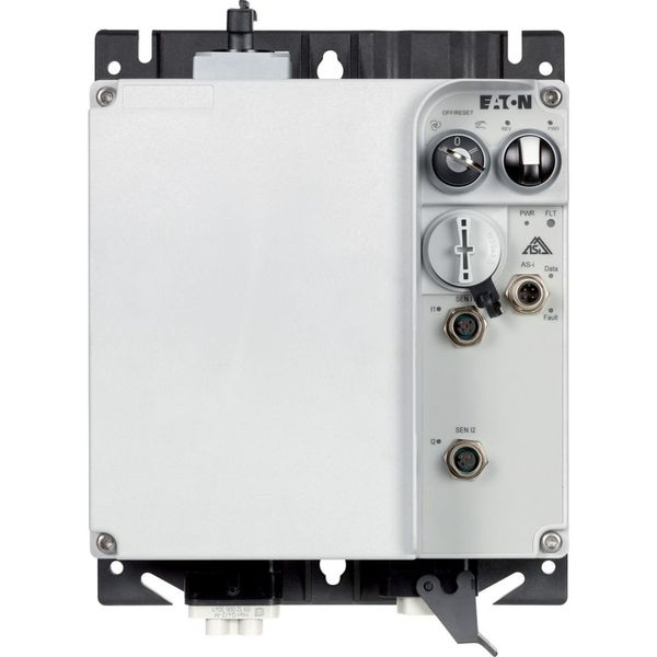 Reversing starter, 6.6 A, Sensor input 2, 400/480 V AC, AS-Interface®, S-7.4 for 31 modules, HAN Q4/2, with manual override switch image 6