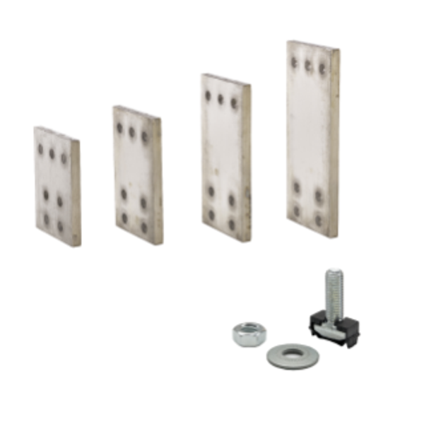 JOINTS FOR FOR ALUMINIUM SHAPED BUSBARS - 4 PIECES - 600/800A image 1