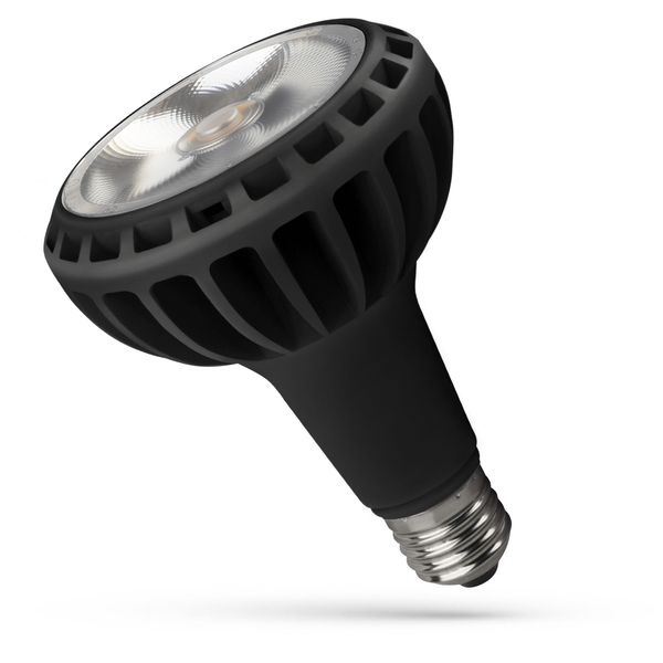 LED PAR30 E27 230V 20W COB 24 DEGREES WW BLACK SPECTRUM image 2