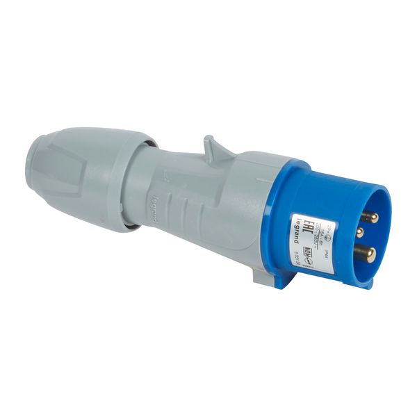 PLUG 16A 2P+E 230V IP44 image 1