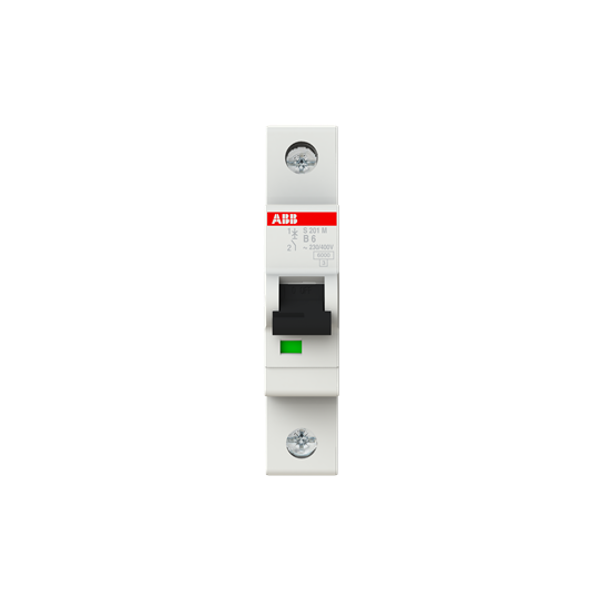 S201M-B6 Miniature Circuit Breaker - 1P - B - 6 A image 4