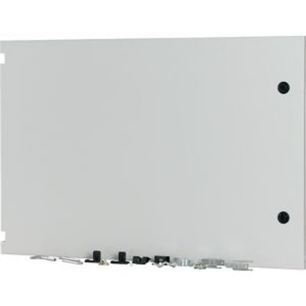 Section wide door, closed, HxW=550x800mm, IP55, grey image 4