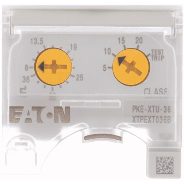 Trip block, Motor protection, Connection to SmartWire-DT: no, For use with: PKE32 basic device image 2