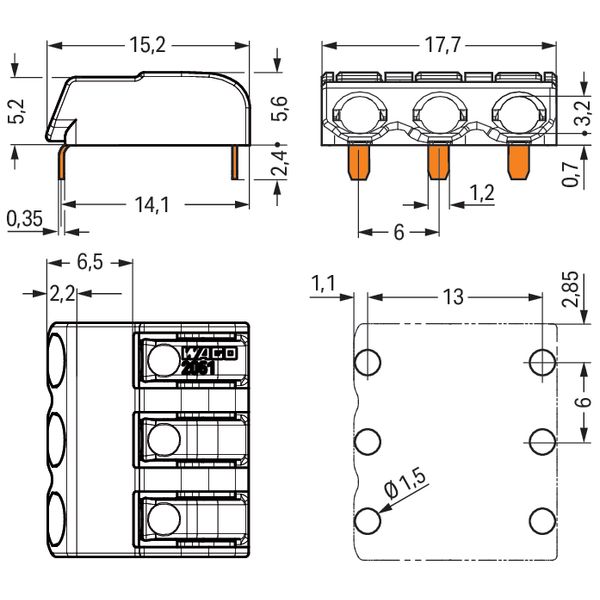 THR PCB terminal block image 6