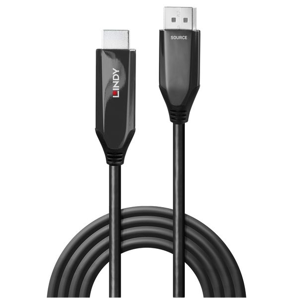 3m Active Display Port to HDMI 4K120Hz Adapter Cable Connects a single DisplayPort Device to a HDMI® Display with a maximum resolution of 4096x2160@120Hz / 7680x4320@60Hz image 2