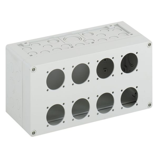 Socket empty enclosure AKi 1-1L image 1