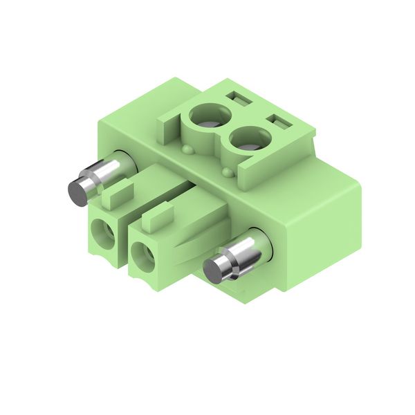 PCB plug-in connector (wire connection), 3.81 mm, Number of poles: 2,  image 3