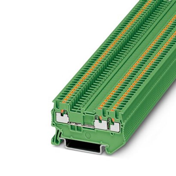 PT 1,5/S-TWIN GN - Feed-through terminal block image 1