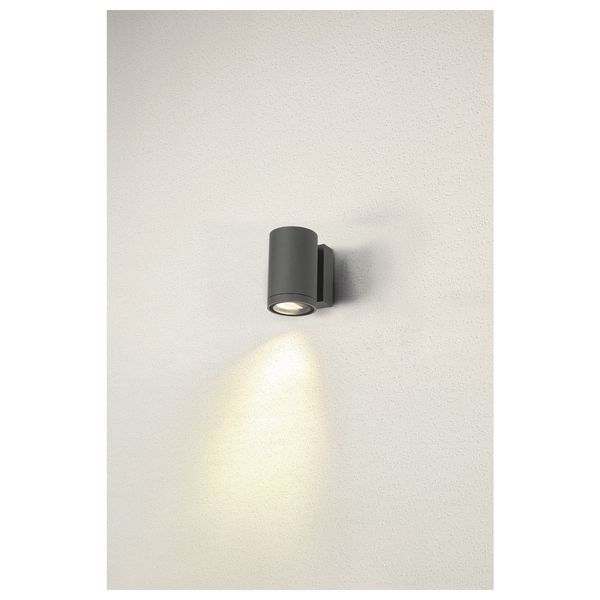 ENOLA M RD 10W 3000/4000K 230V LED IP65 anthracite image 2