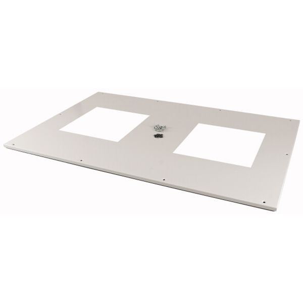 Top plate for OpenFrame, fan, W=1350mm, grey image 1