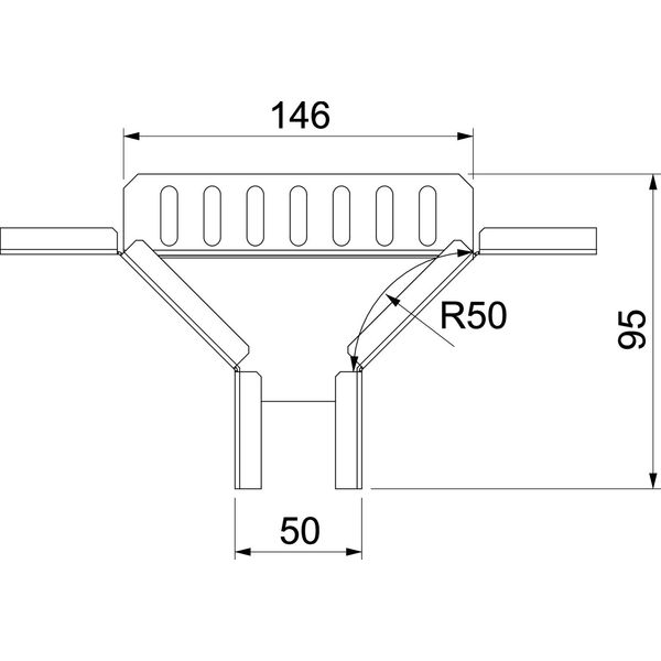 RAA 305 FT Add-on tee square version 35x50 image 2