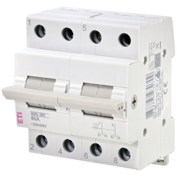 Center-off change-over switch, SSQ  280 image 1