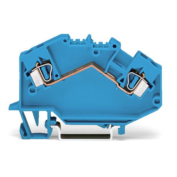 2-conductor through terminal block 4 mm² suitable for Ex i application image 1