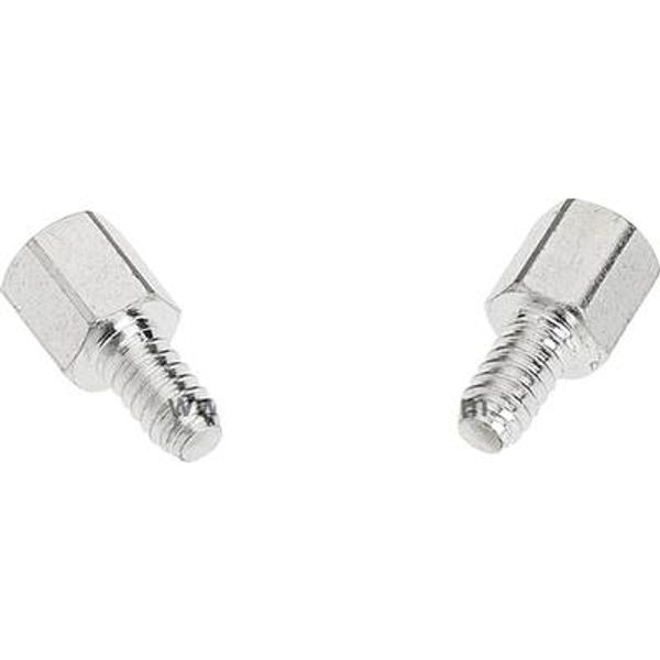 DSUB SCREW LOCK FE UNC/UNC 11mm image 1